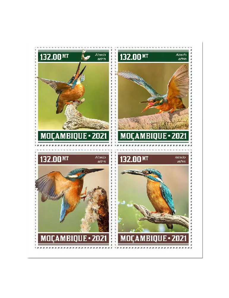 n° 9262/9265  - Timbre MOZAMBIQUE Poste