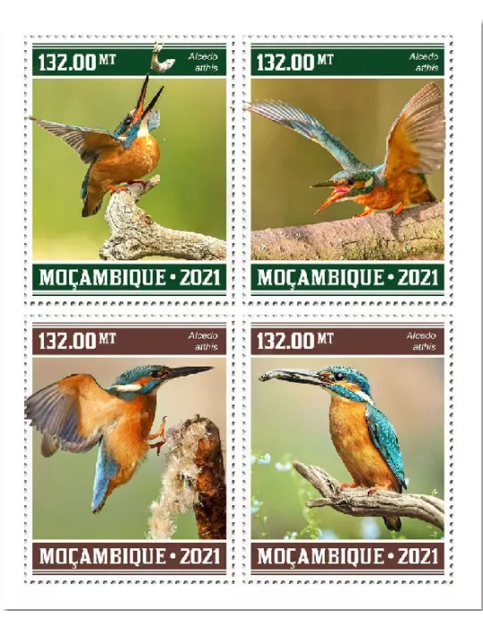 n° 9262/9265  - Timbre MOZAMBIQUE Poste