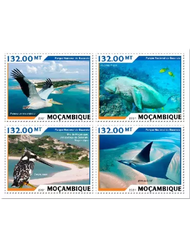 n° 9278/9281  - Timbre MOZAMBIQUE Poste