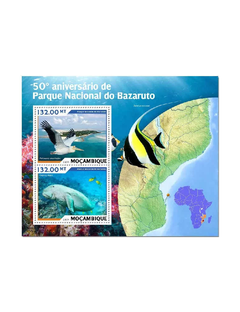 n° 9282/9283  - Timbre MOZAMBIQUE Poste