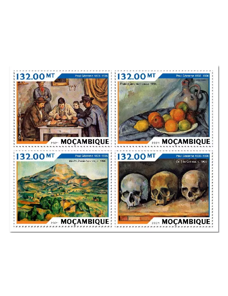 n° 9294/9297  - Timbre MOZAMBIQUE Poste