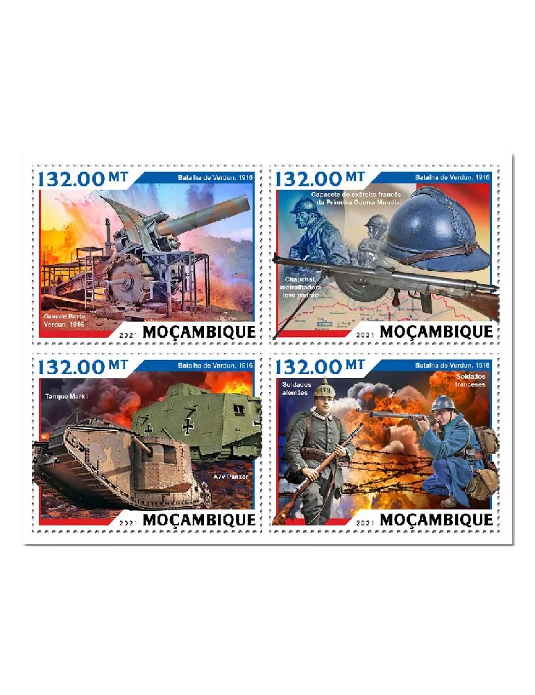 n° 9302/9305  - Timbre MOZAMBIQUE Poste