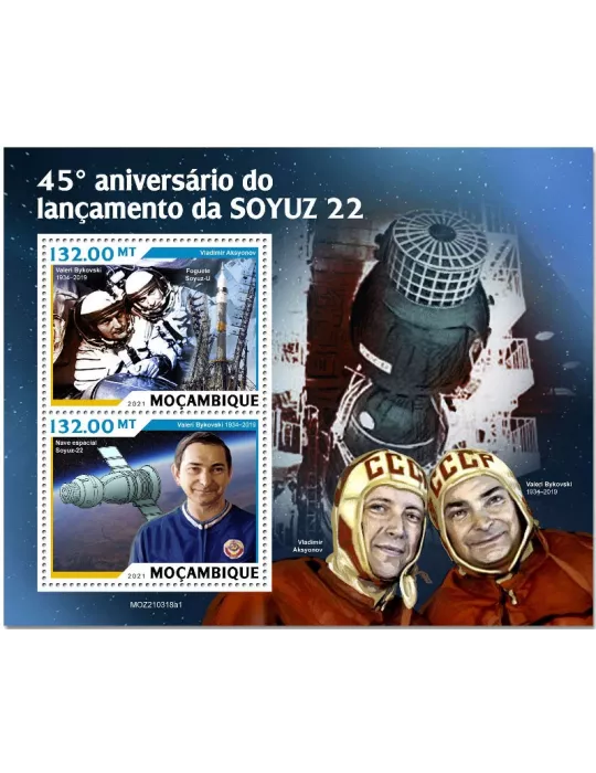 n° 9354/9355  - Timbre MOZAMBIQUE Poste