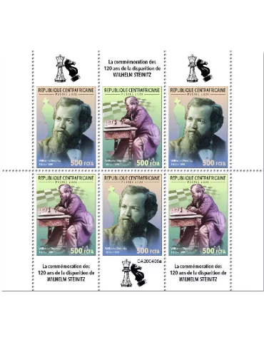 n° 6947/6952  - Timbre CENTRAFRIQUE Poste