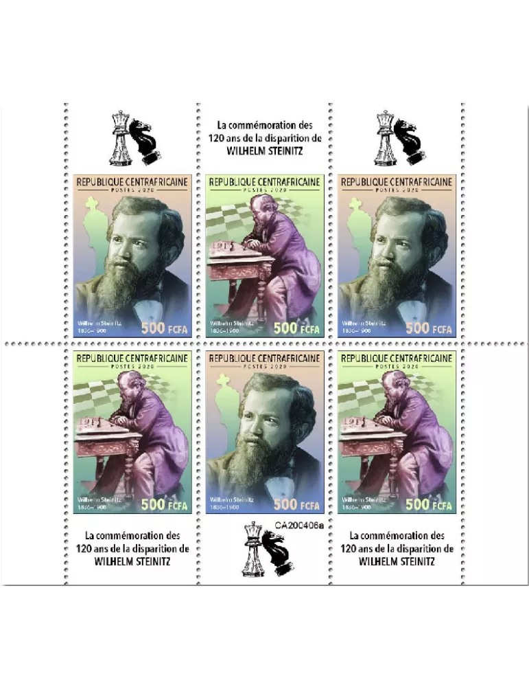 n° 6947/6952  - Timbre CENTRAFRIQUE Poste
