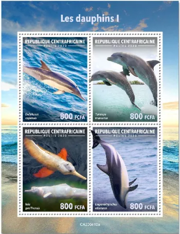 n° 6963/6966  - Timbre CENTRAFRIQUE Poste