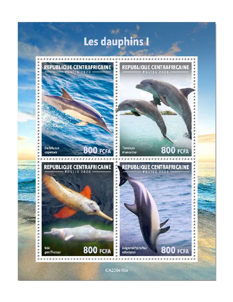 n° 6963/6966  - Timbre CENTRAFRIQUE Poste