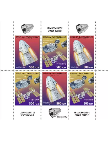n° 7040/7045  - Timbre CENTRAFRIQUE Poste