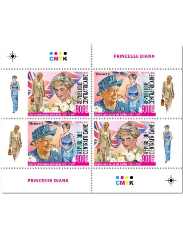 n° 7048/7055  - Timbre CENTRAFRIQUE Poste
