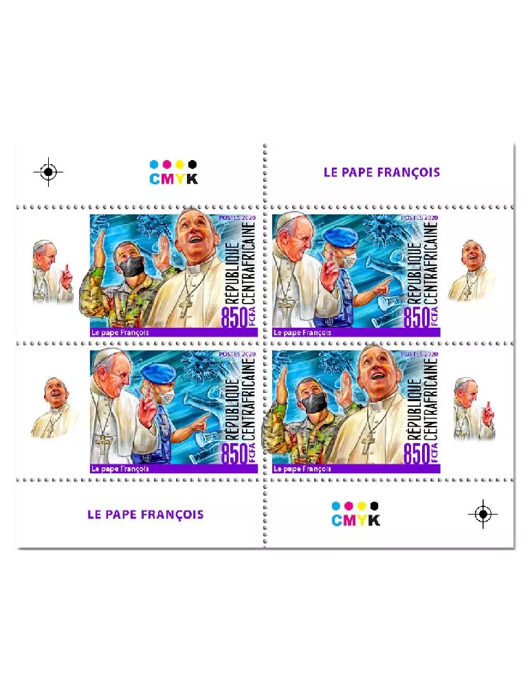 n° 7060/7067  - Timbre CENTRAFRIQUE Poste