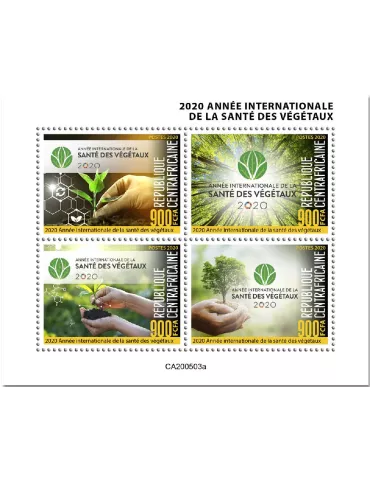 n° 7068/7071  - Timbre CENTRAFRIQUE Poste