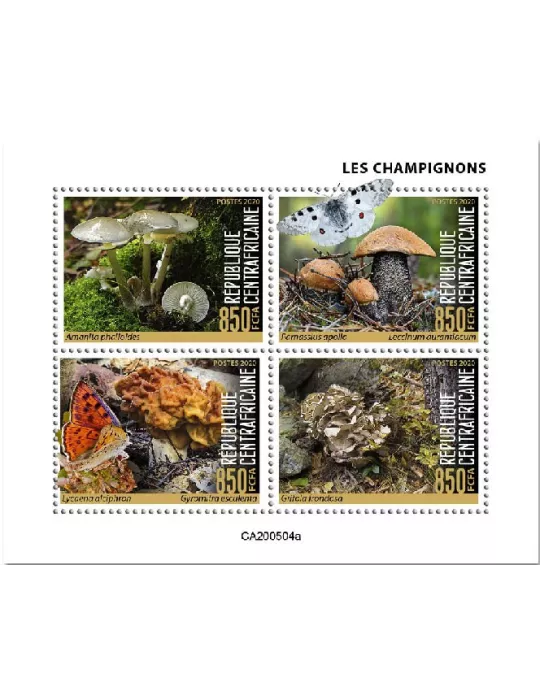 n° 7080/7083  - Timbre CENTRAFRIQUE Poste