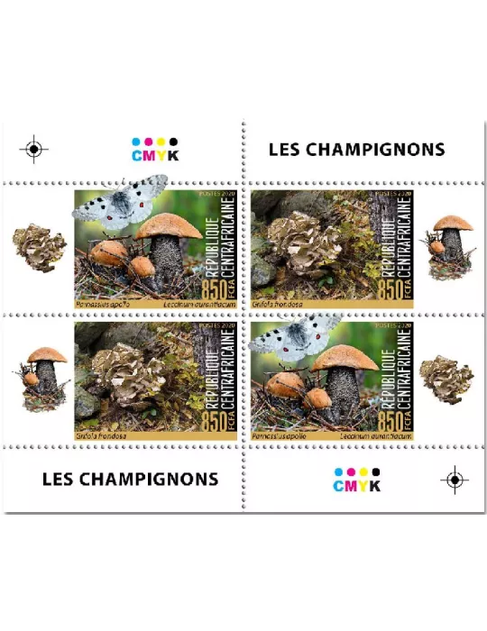 n° 7084/7091  - Timbre CENTRAFRIQUE Poste