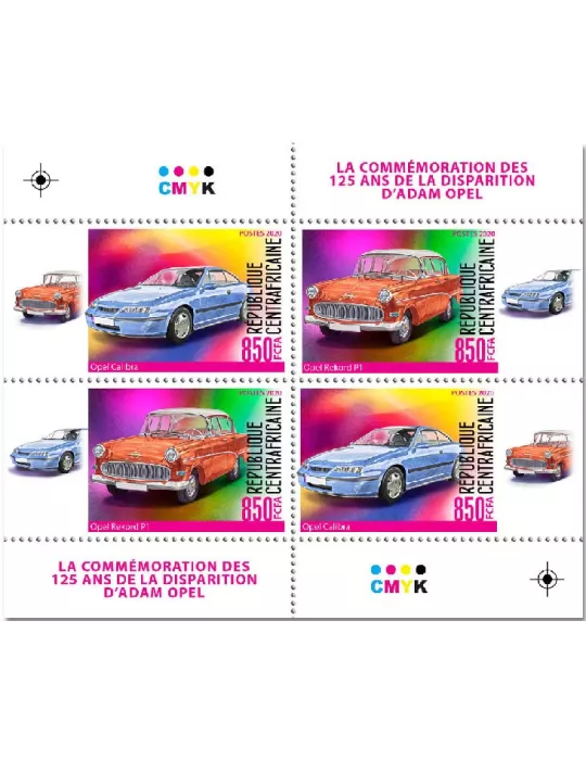 n° 7102/7109  - Timbre CENTRAFRIQUE Poste