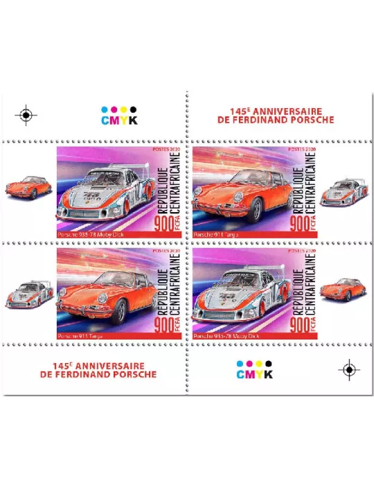 n° 7114/7121  - Timbre CENTRAFRIQUE Poste