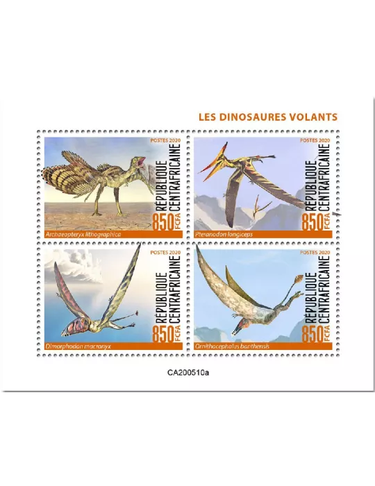 n° 7146/7149  - Timbre CENTRAFRIQUE Poste