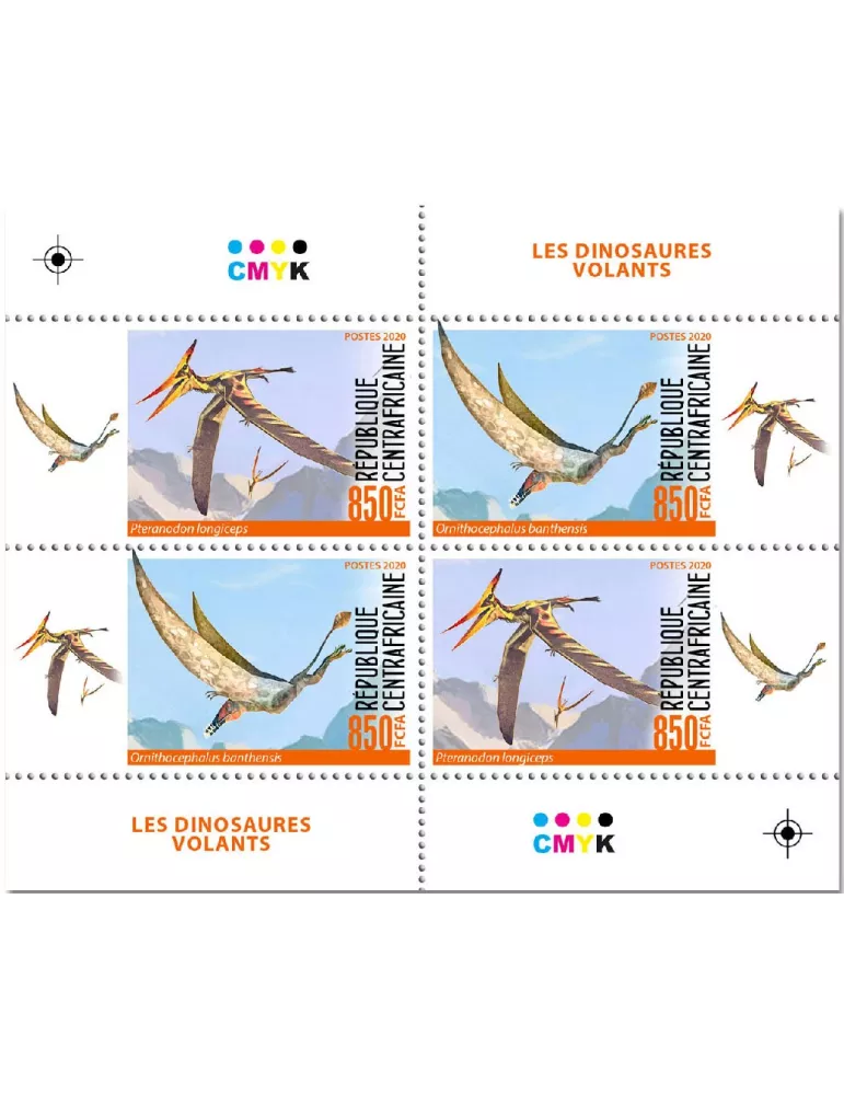 n° 7150/7157  - Timbre CENTRAFRIQUE Poste