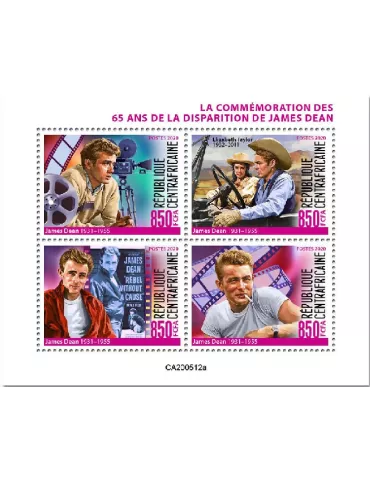 n° 7170/7173  - Timbre CENTRAFRIQUE Poste