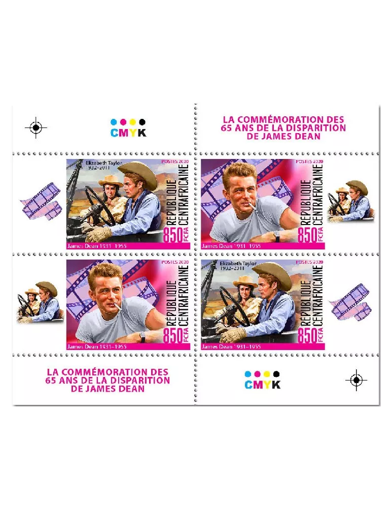 n° 7174/7181  - Timbre CENTRAFRIQUE Poste