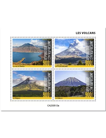 n° 7182/7185  - Timbre CENTRAFRIQUE Poste