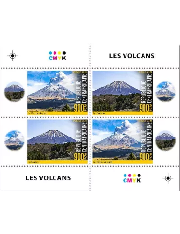 n° 7186/7193  - Timbre CENTRAFRIQUE Poste