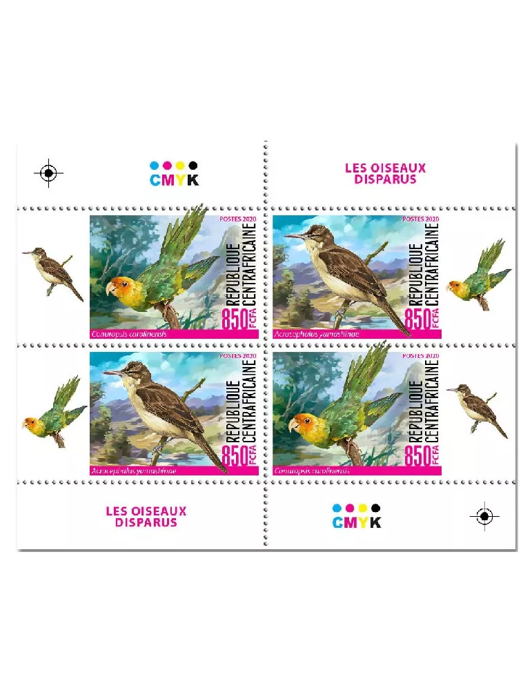 n° 7246/7253  - Timbre CENTRAFRIQUE Poste