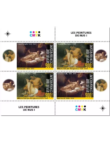 n° 7282/7289  - Timbre CENTRAFRIQUE Poste