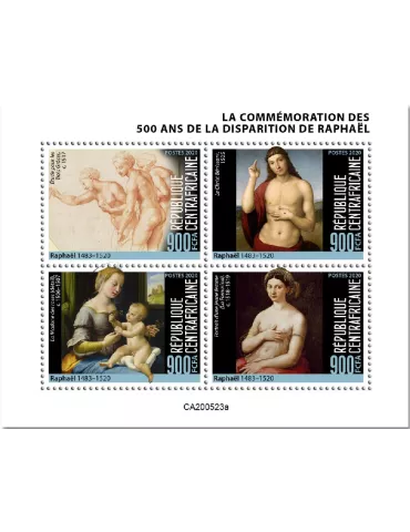 n° 7302  - Timbre CENTRAFRIQUE Poste