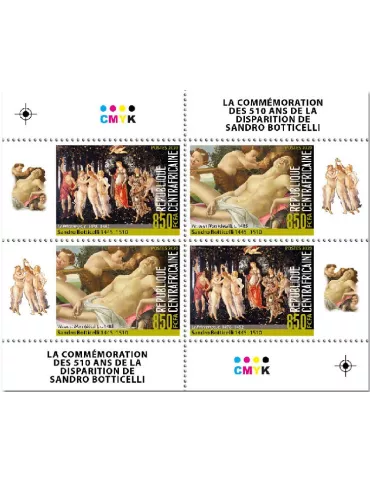 n° 7318/7325  - Timbre CENTRAFRIQUE Poste