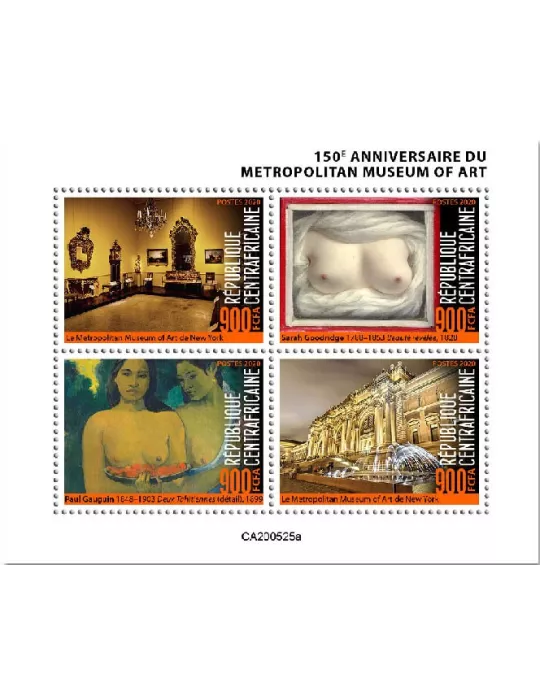 n° 7326/7329  - Timbre CENTRAFRIQUE Poste