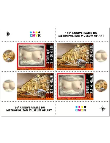 n° 7330/7337  - Timbre CENTRAFRIQUE Poste