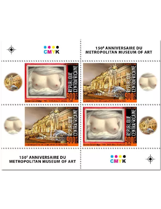 n° 7330/7337  - Timbre CENTRAFRIQUE Poste
