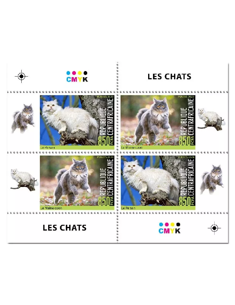 n° 7346  - Timbre CENTRAFRIQUE Poste
