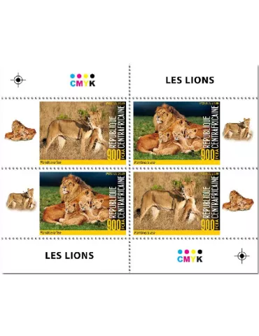 n° 7367/7374  - Timbre CENTRAFRIQUE Poste