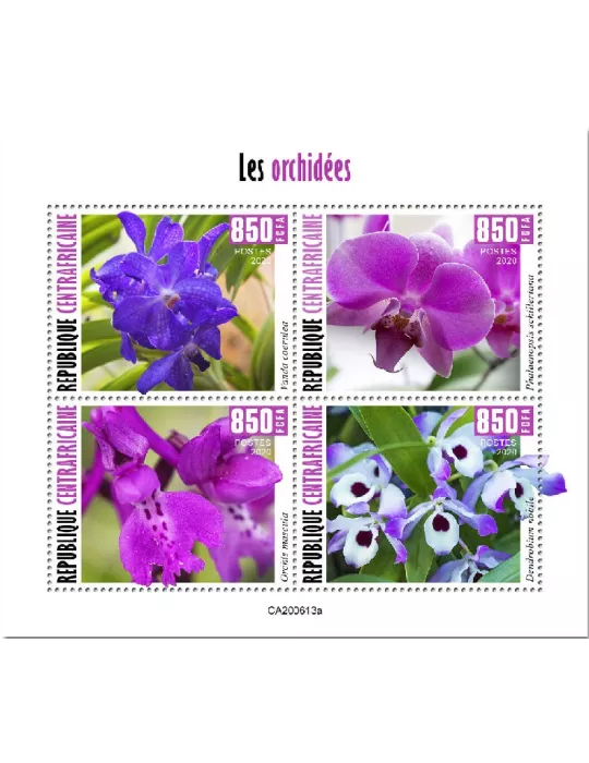 n° 7436/7439  - Timbre CENTRAFRIQUE Poste