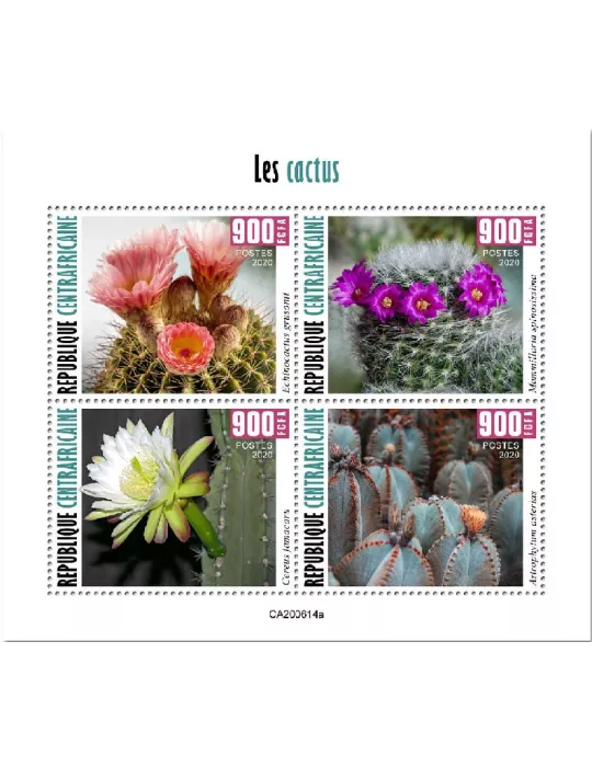 n° 7440/7443  - Timbre CENTRAFRIQUE Poste