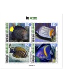 n° 7452/7455  - Timbre CENTRAFRIQUE Poste