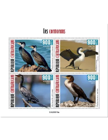 n° 7456/7459  - Timbre CENTRAFRIQUE Poste