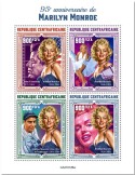 n° 7666/7669  - Timbre CENTRAFRIQUE Poste