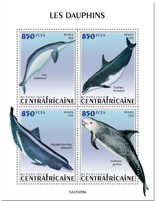 n° 7726/7729  - Timbre CENTRAFRIQUE Poste