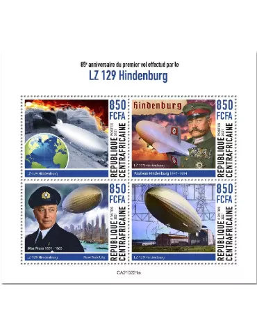 n° 7774/7777  - Timbre CENTRAFRIQUE Poste