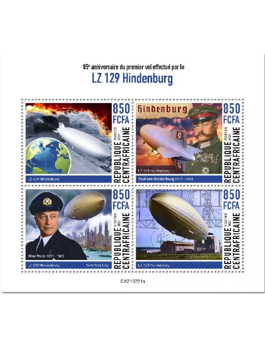 n° 7774/7777  - Timbre CENTRAFRIQUE Poste