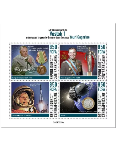 n° 7806/7809  - Timbre CENTRAFRIQUE Poste