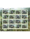 n° 7842/7845  - Timbre CENTRAFRIQUE Poste