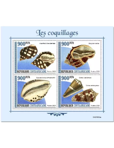 n° 7875/7878  - Timbre CENTRAFRIQUE Poste