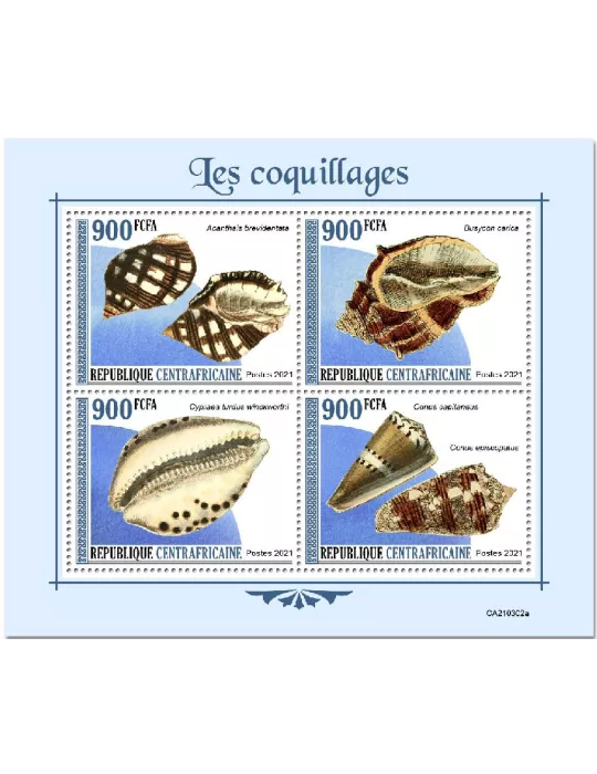 n° 7875/7878  - Timbre CENTRAFRIQUE Poste