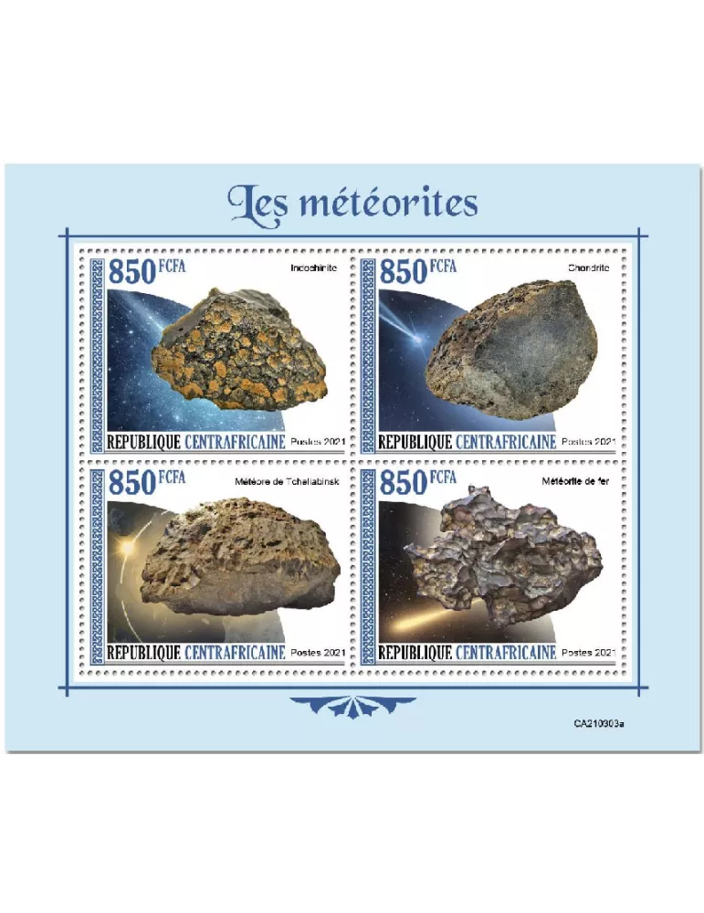 n° 7879/7882  - Timbre CENTRAFRIQUE Poste