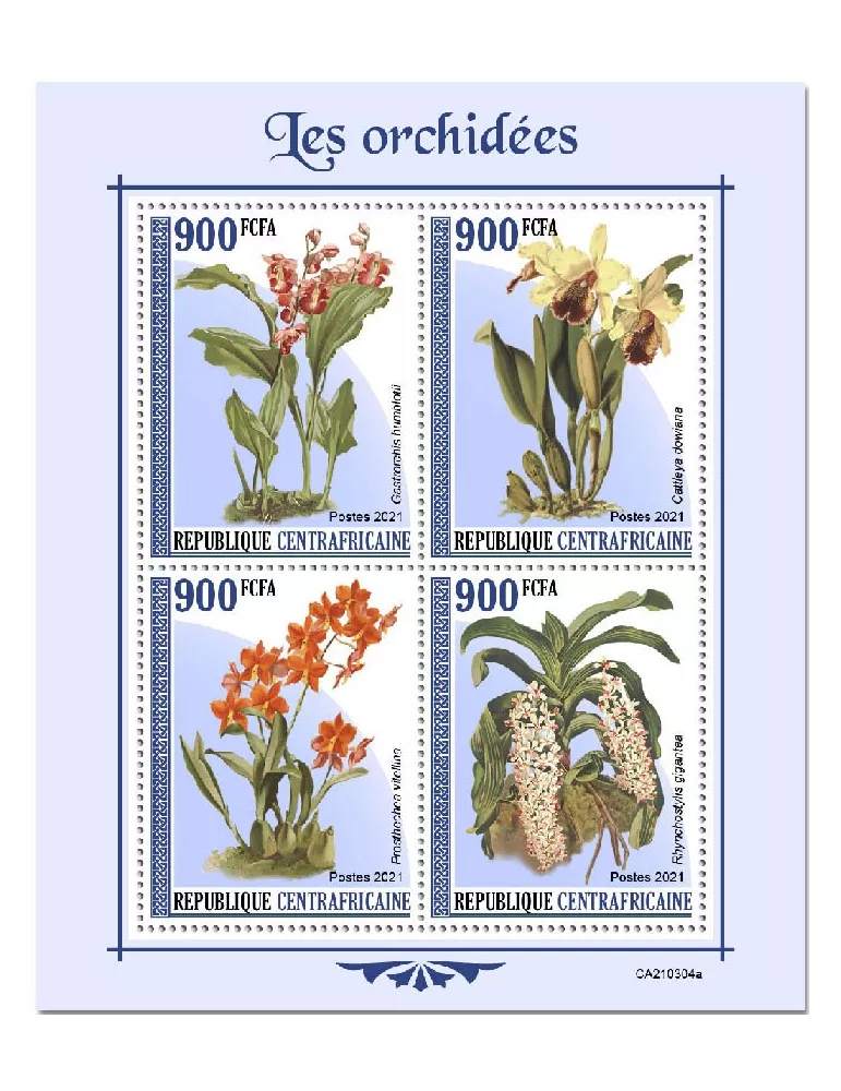 n° 7883/7886  - Timbre CENTRAFRIQUE Poste