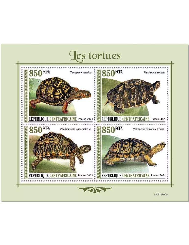 n° 7903/7906  - Timbre CENTRAFRIQUE Poste