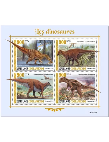 n° 7907/7910  - Timbre CENTRAFRIQUE Poste